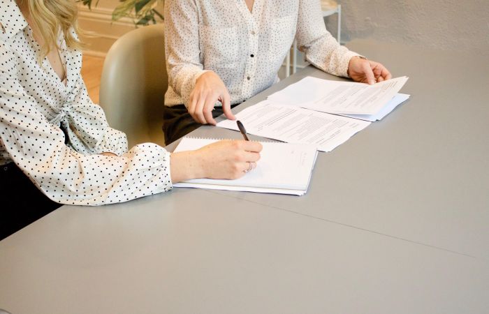 Bespreking over arbeidsconflict en vergoeding